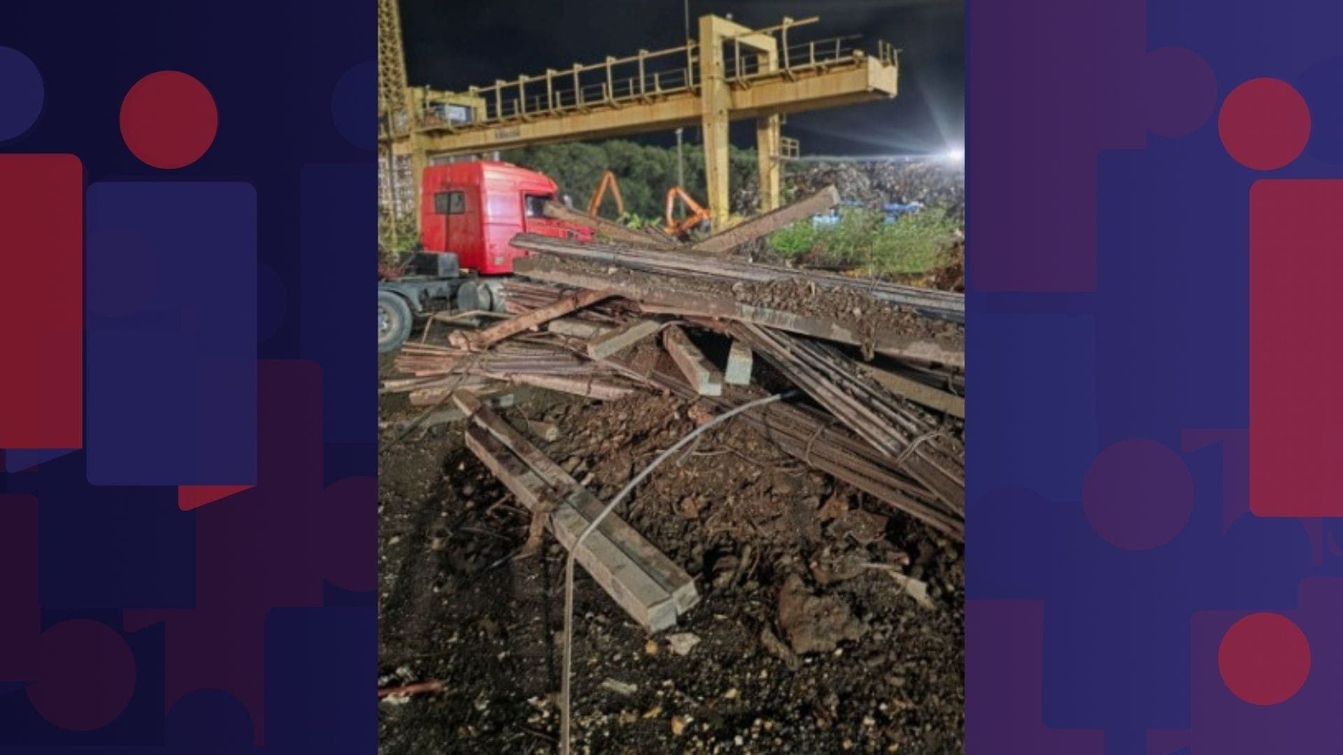 Vai responder por furto o homem que foi preso com após furtar 15 toneladas de ferro de uma siderúrgica