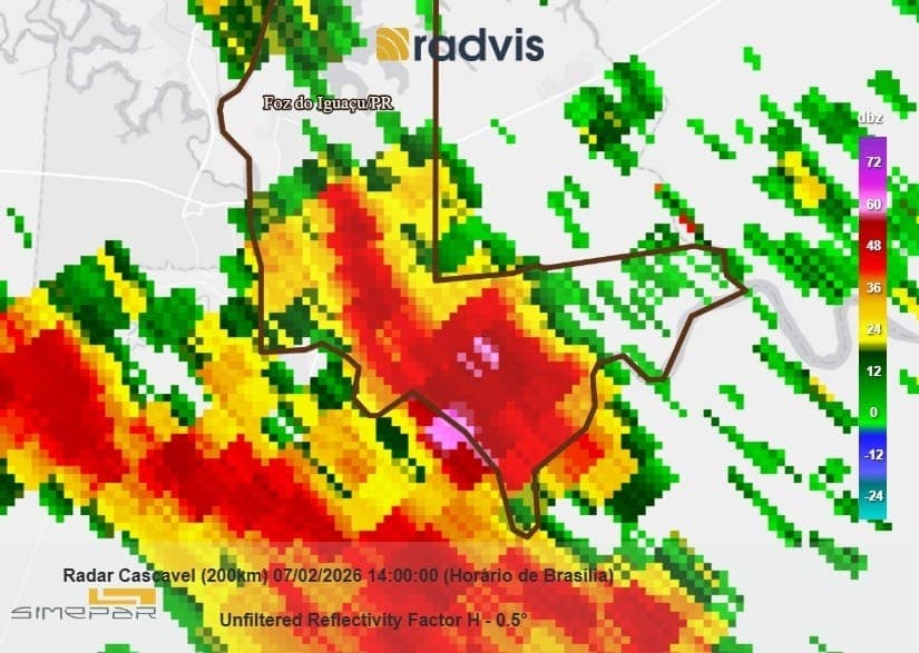 Simepar confirma mais um tornado no Paraná