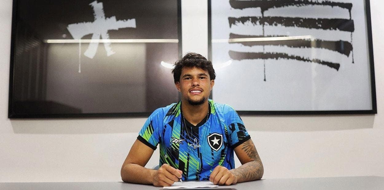 Bruno Samudio está nas categorias de base do Botafogo