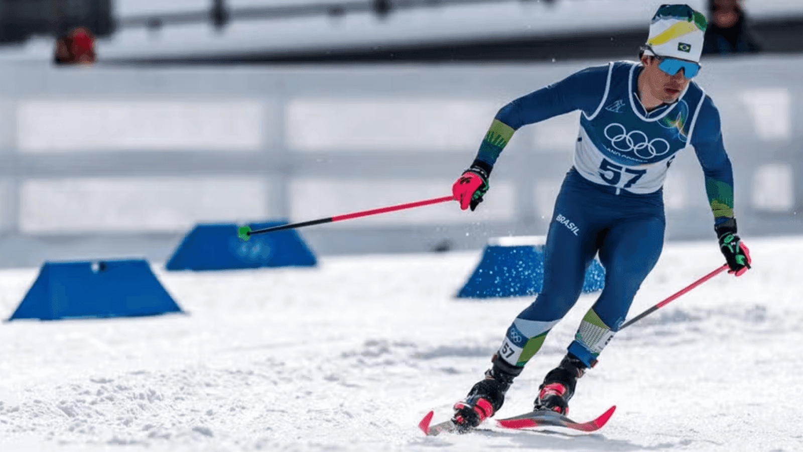 Manex Silva nos Jogos Olímpicos de Inverno Milão-Cortina