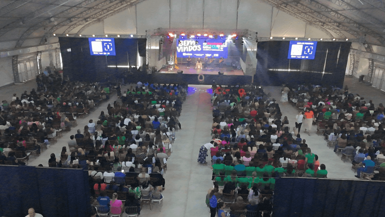 Participaram servidores da educação e convidados em Olímpia