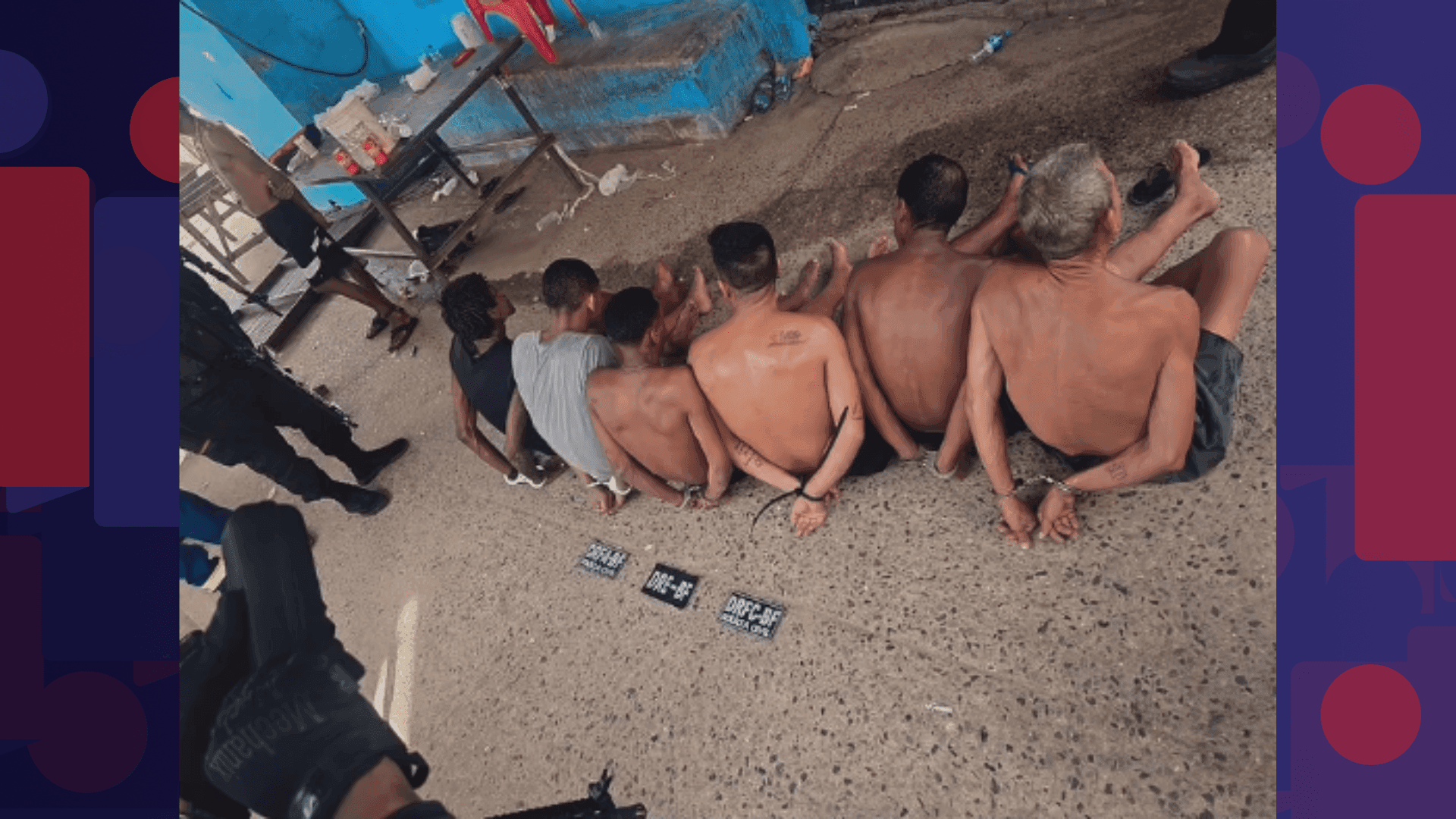 Sete pessoas são presas presas durante novas fases da Operação Torniquete, em Nova Iguaçu, na Baixada Fluminense, e na Pavuna