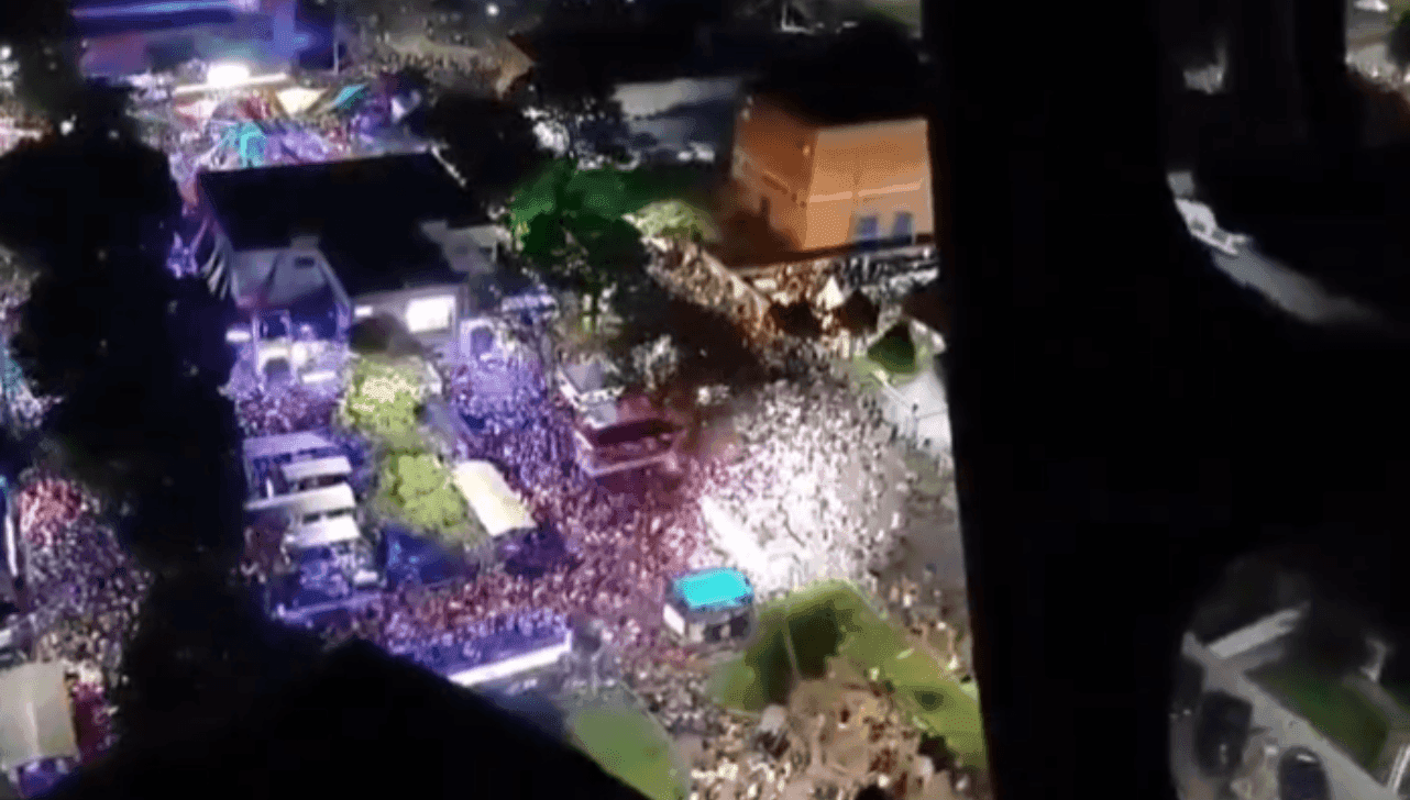 Suspeito foi flagrado durante a Operação Trio Elétrico