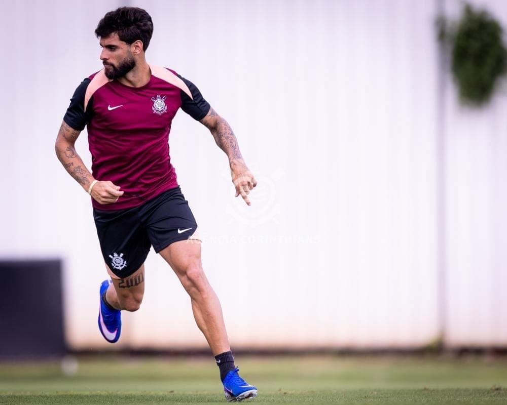 Yuri Alberto lesionado e não enfrenta o Athletico