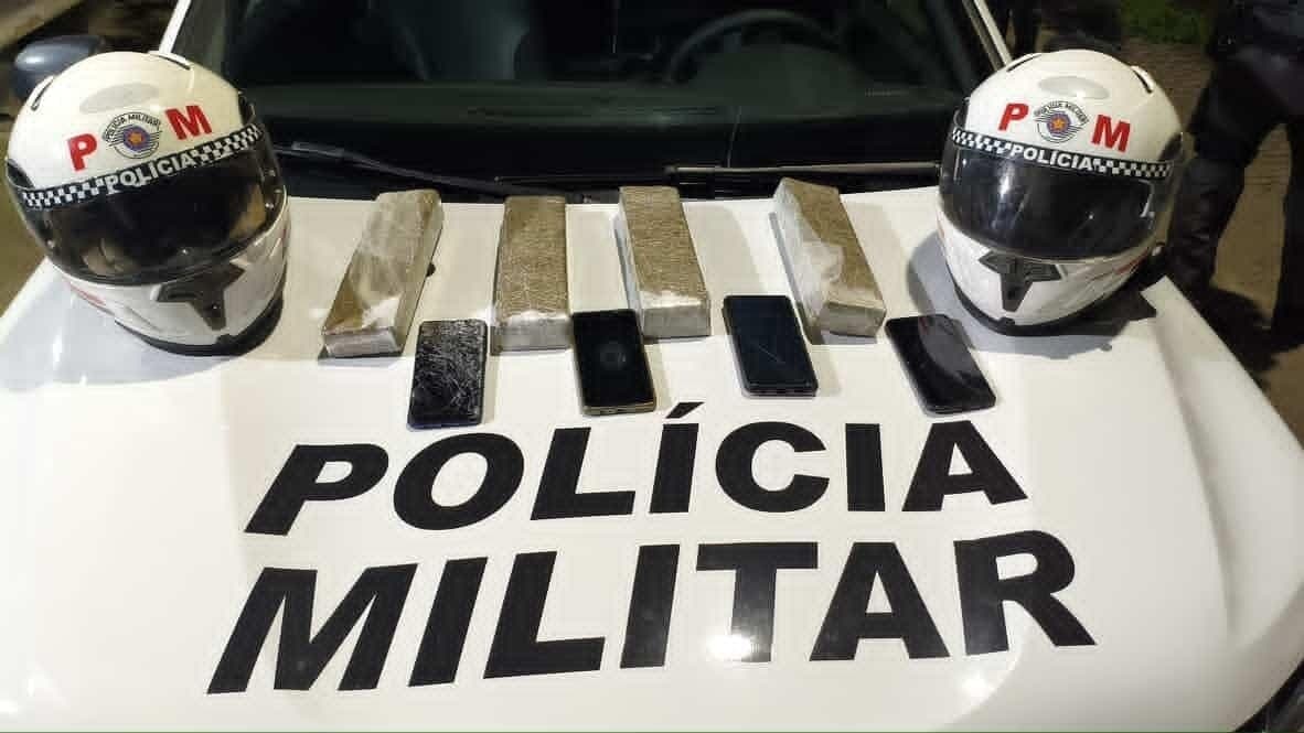 Trio é preso com cerca de três quilos de maconha em Ubatuba