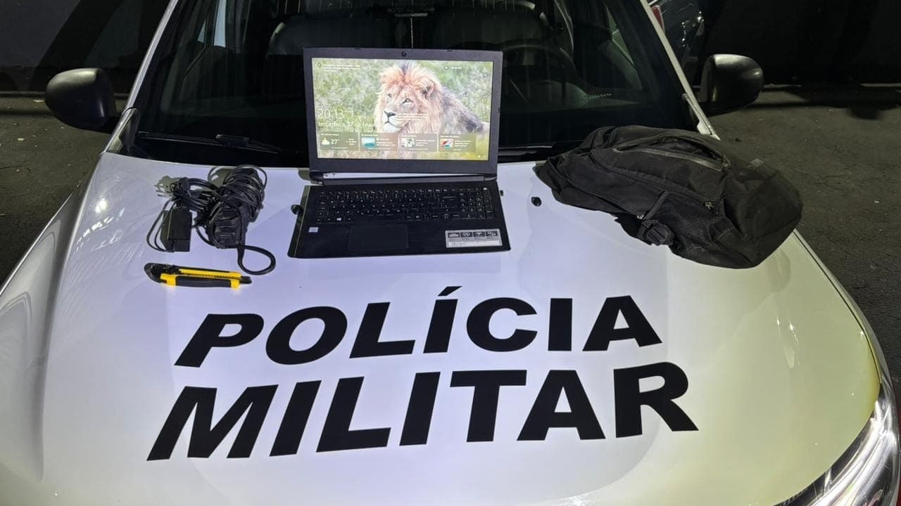 Homem é preso após furtar clínica em São José dos Campos