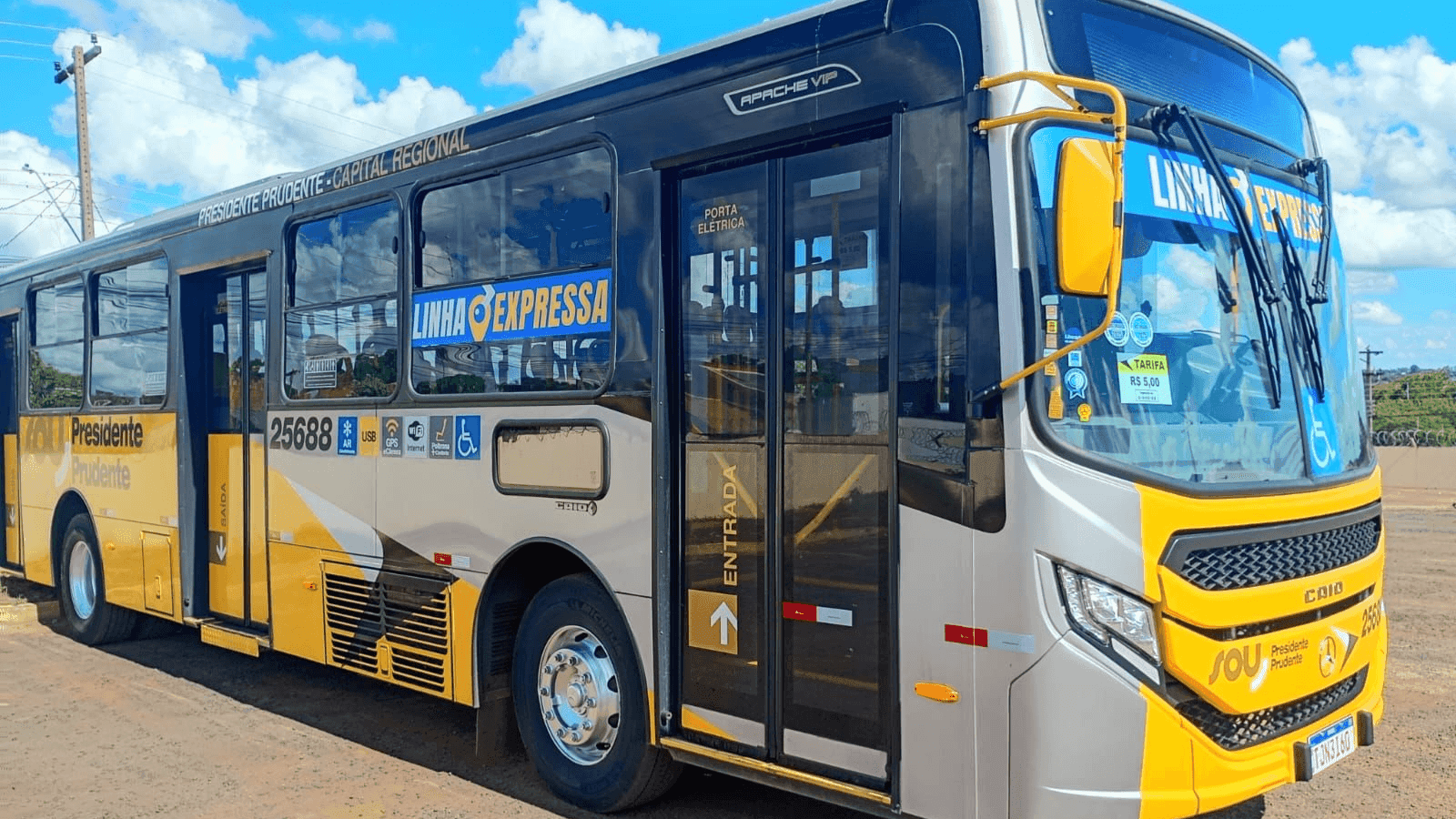 A prefeitura realiza mais uma live para orientar os passageiros