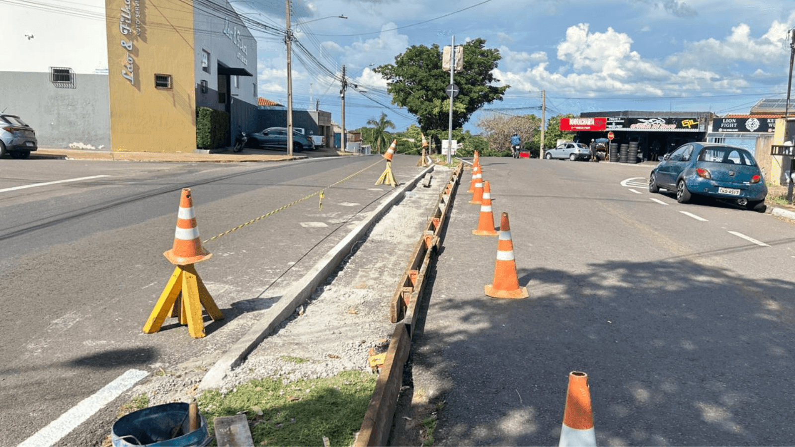Fechamento do canteiro central estenderá por nove quadras