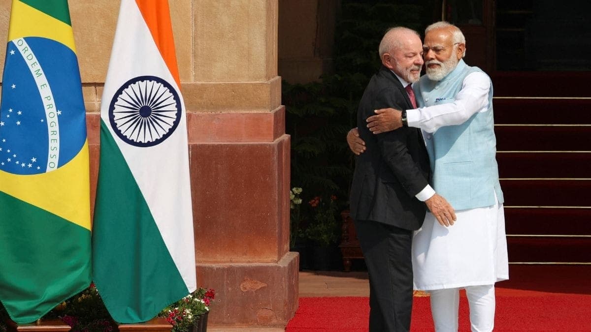 Lula e Narendra Modi