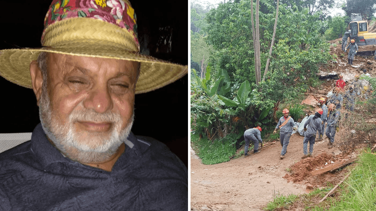 Idoso desaparecido após deslizamento em Natividade da Serra é encontrado