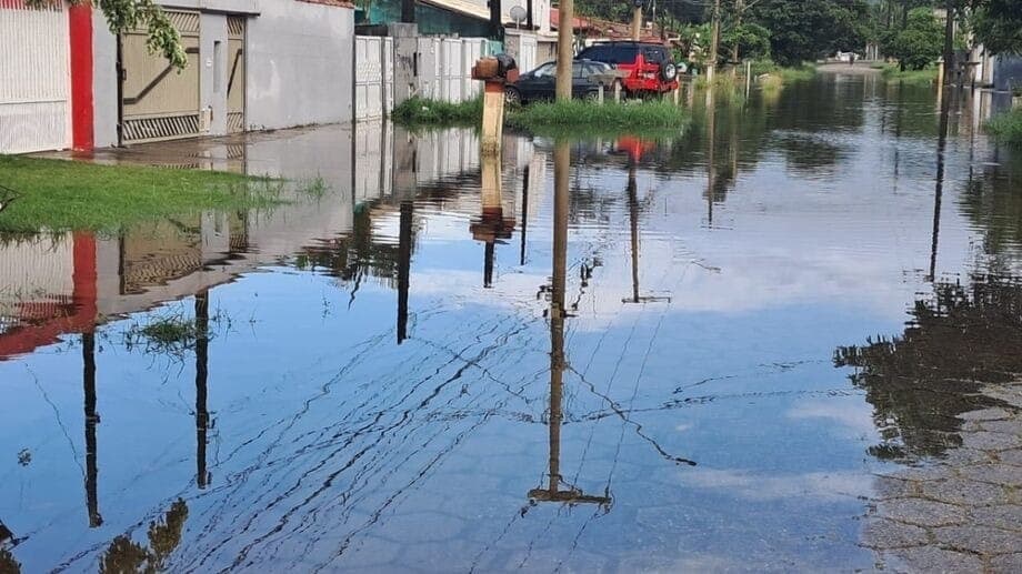Chuva em Peruíbe