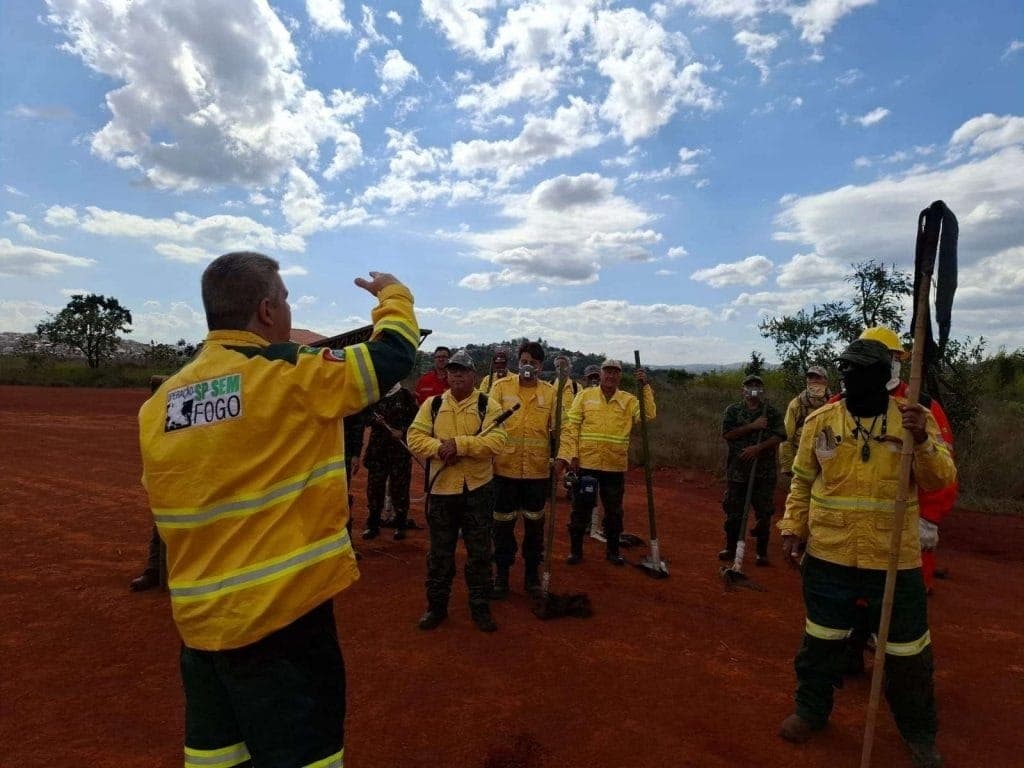 Brigadistas vão atuar no combate a incêndios em parques estaduais de SP
