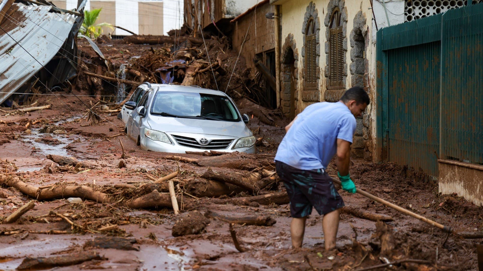 Juiz de Fora foi atingida por forte temporal