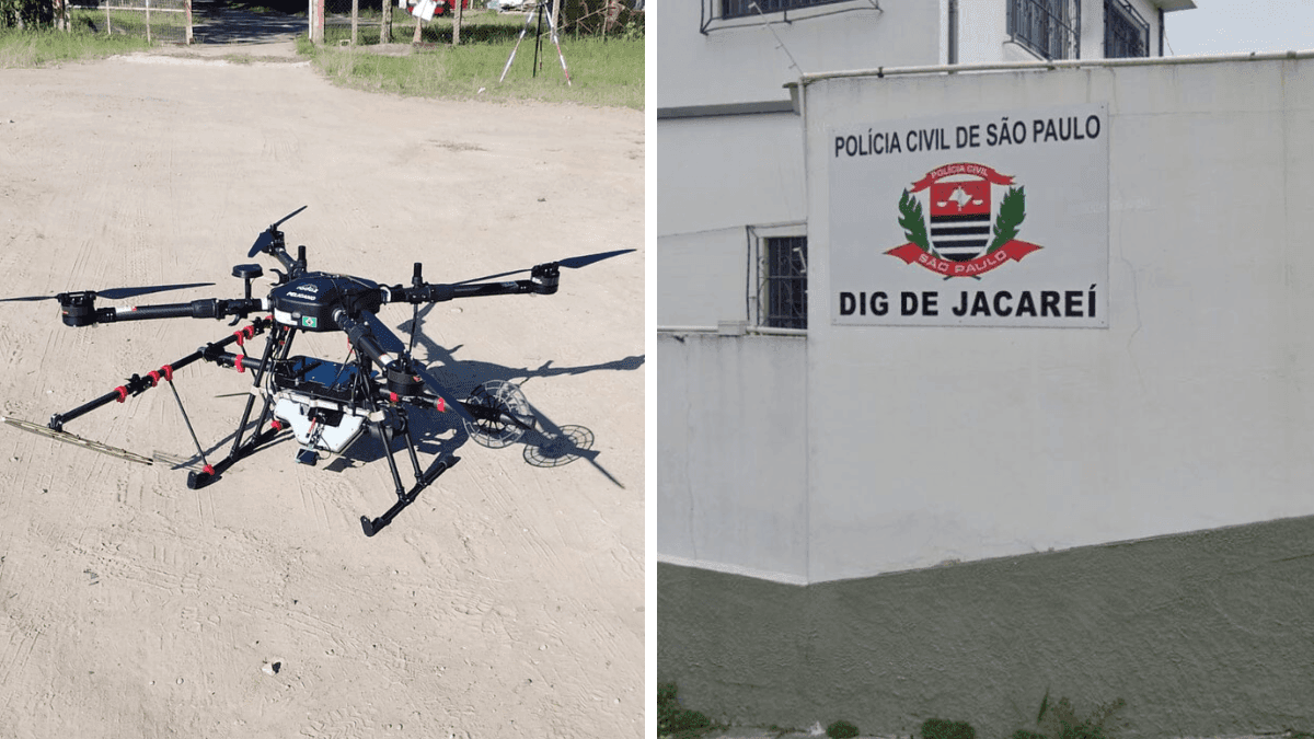 Polícia usa drone para realizar buscas em Jacareí por mulher desaparecida