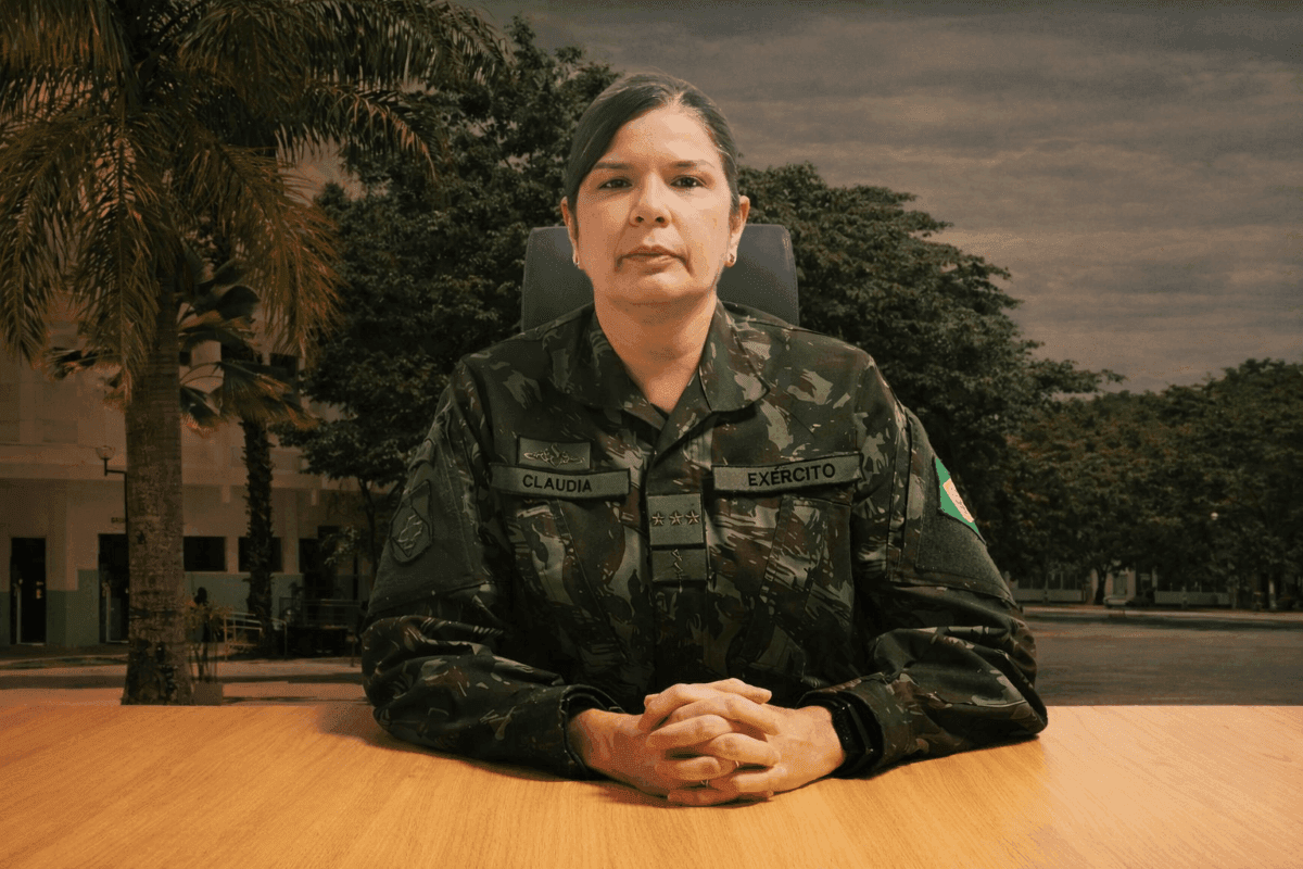 Coronel Cláudia será a primeira mulher a ingressar no generalato do Exército