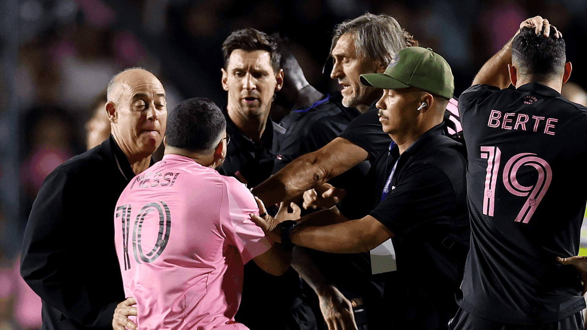 Messi em amistoso pelo Inter Miami em Porto Rico
