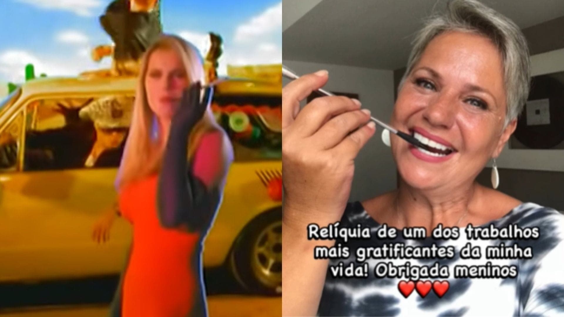 Nereide ainda guarda piteira usada em clipe