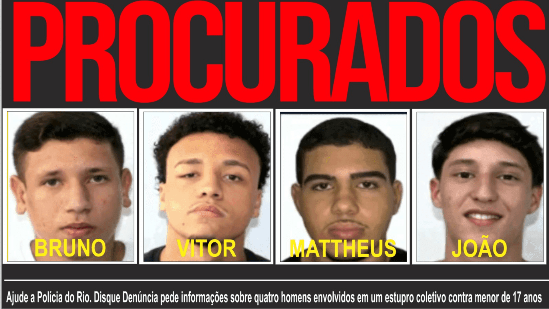 A Polícia Civil investiga se os jovens que estupraram uma adolescente de 17 anos em Copacabana, na Zona Sul do Rio, praticaram o mesmo crime contra outras vítimas