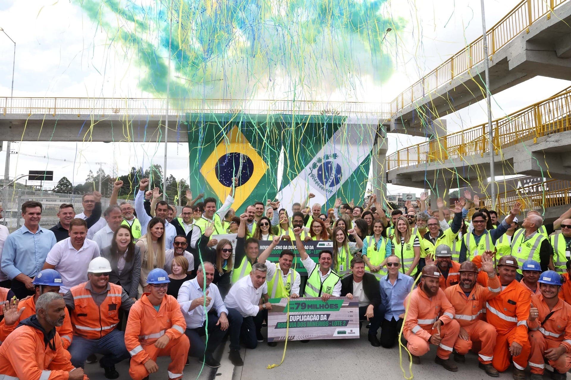 Ratinho Junior entrega lote 2 e libera nova fase da Rodovia dos Minérios