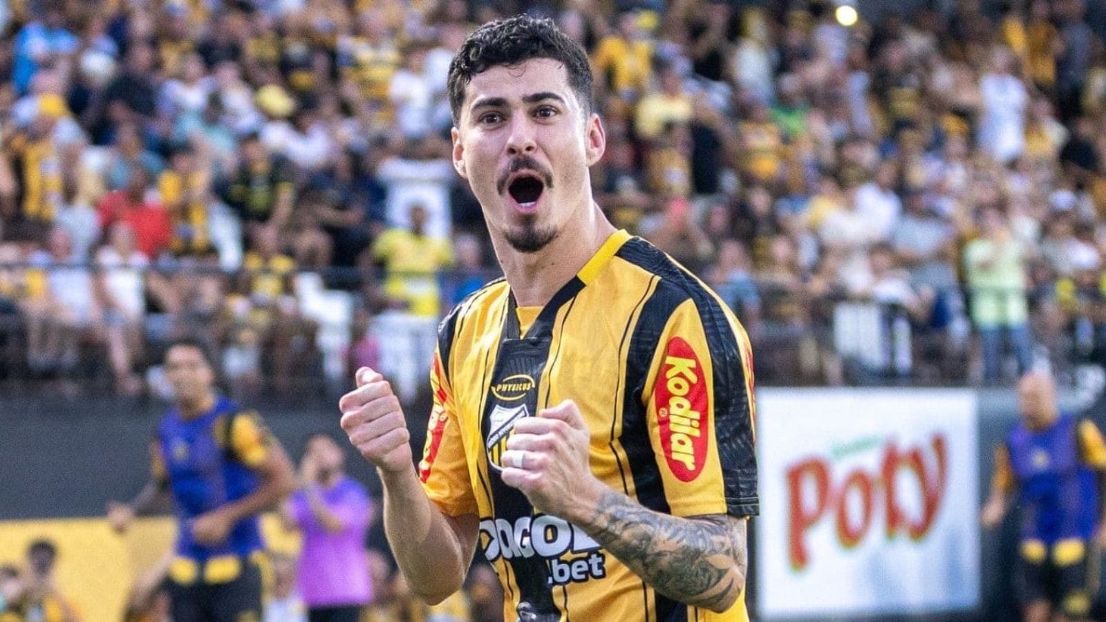 Rômulo, meia do Novorizontino emprestado pelo Palmeiras