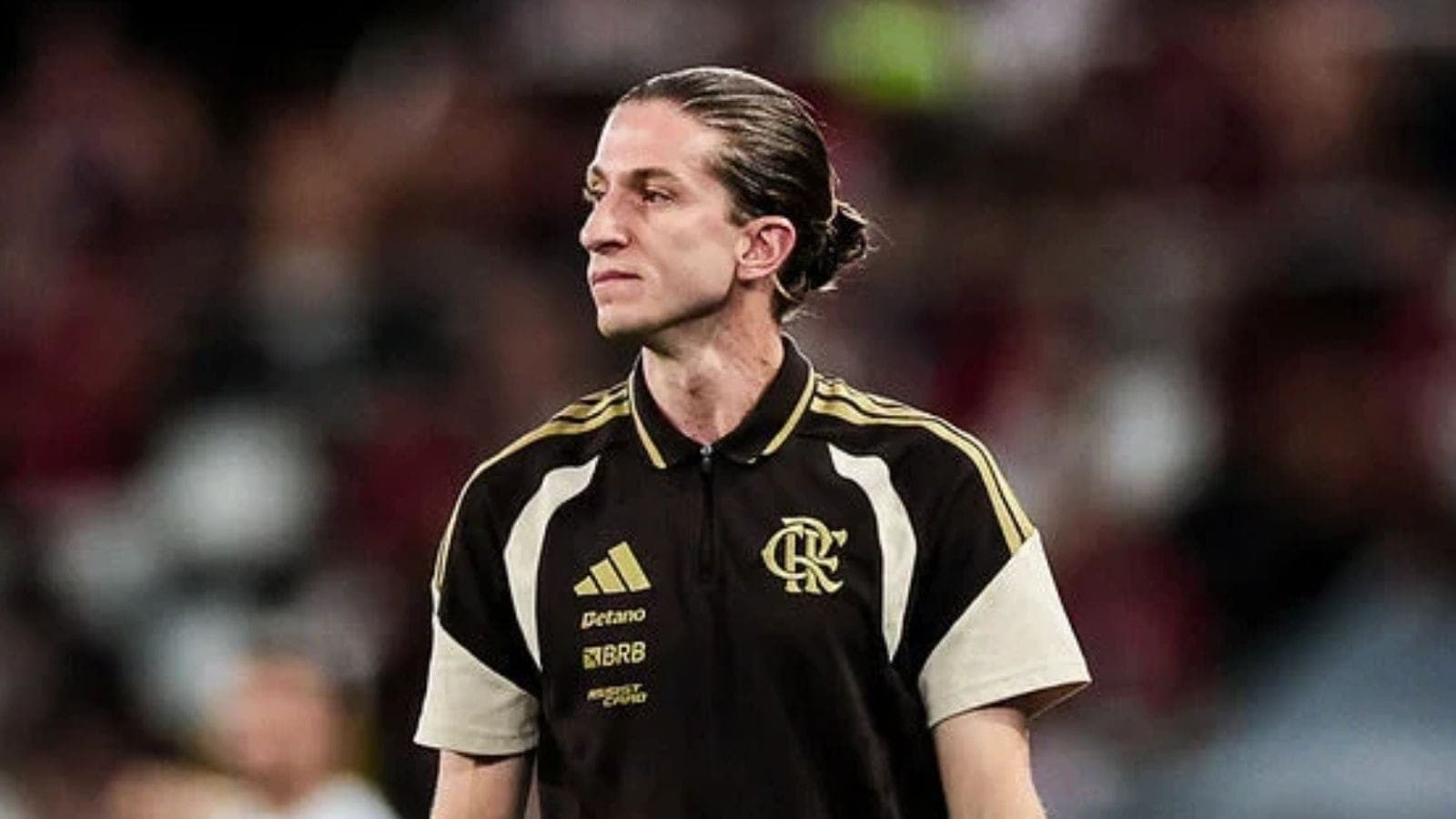 Filipe Luis, na partida entre Flamengo e Madureira