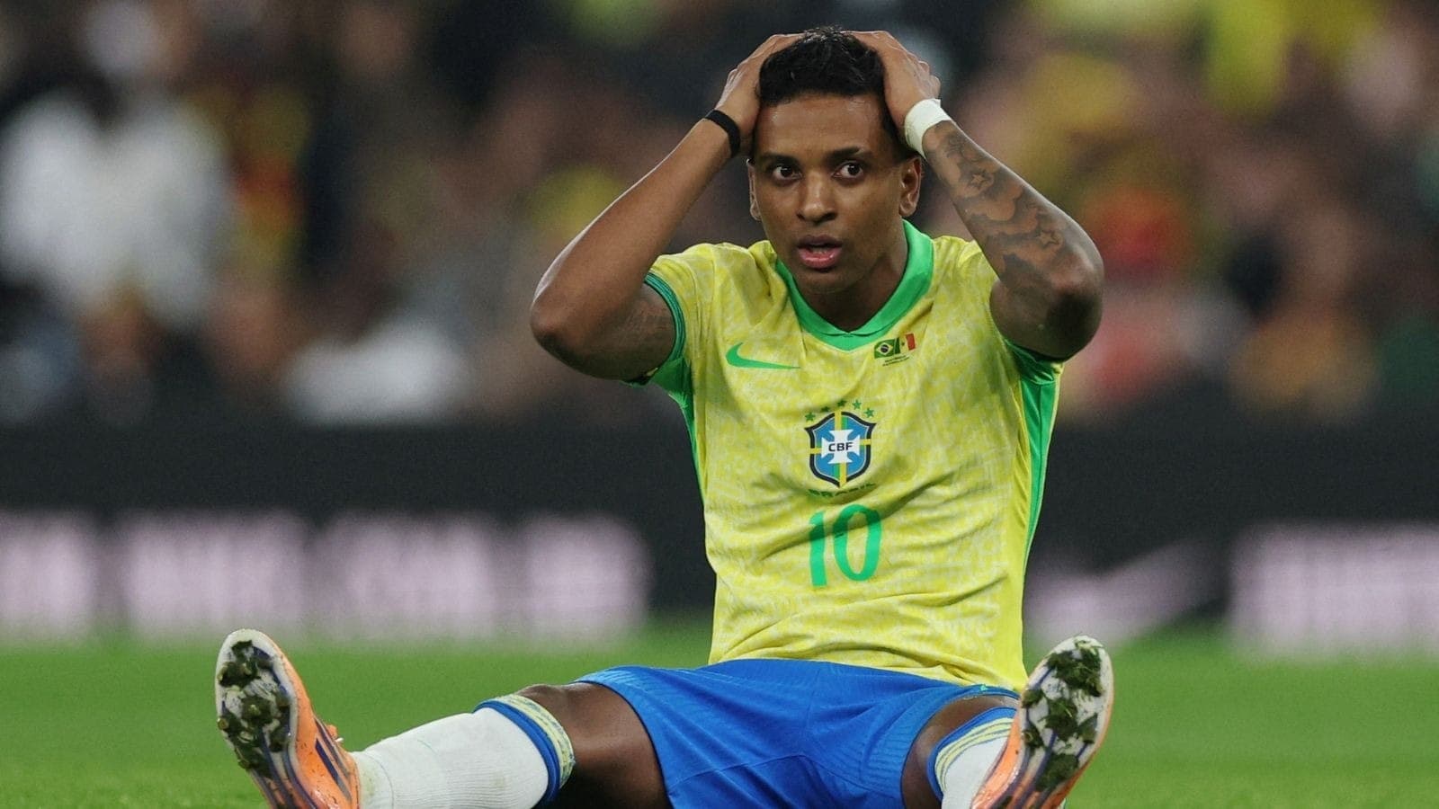 Rodrygo está fora da Copa da Mundo