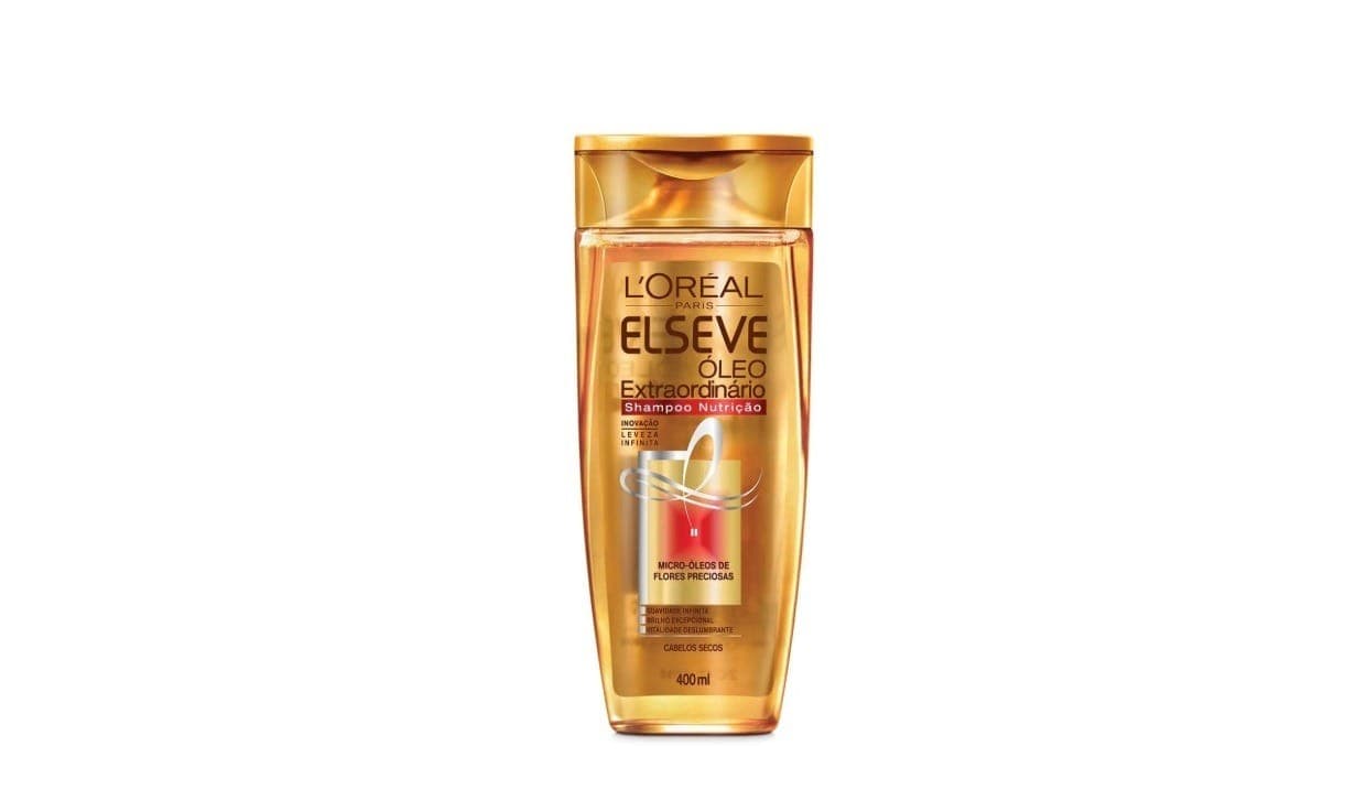 Shampoo Elséve Óleo Extraordinário Nutrição 400mL