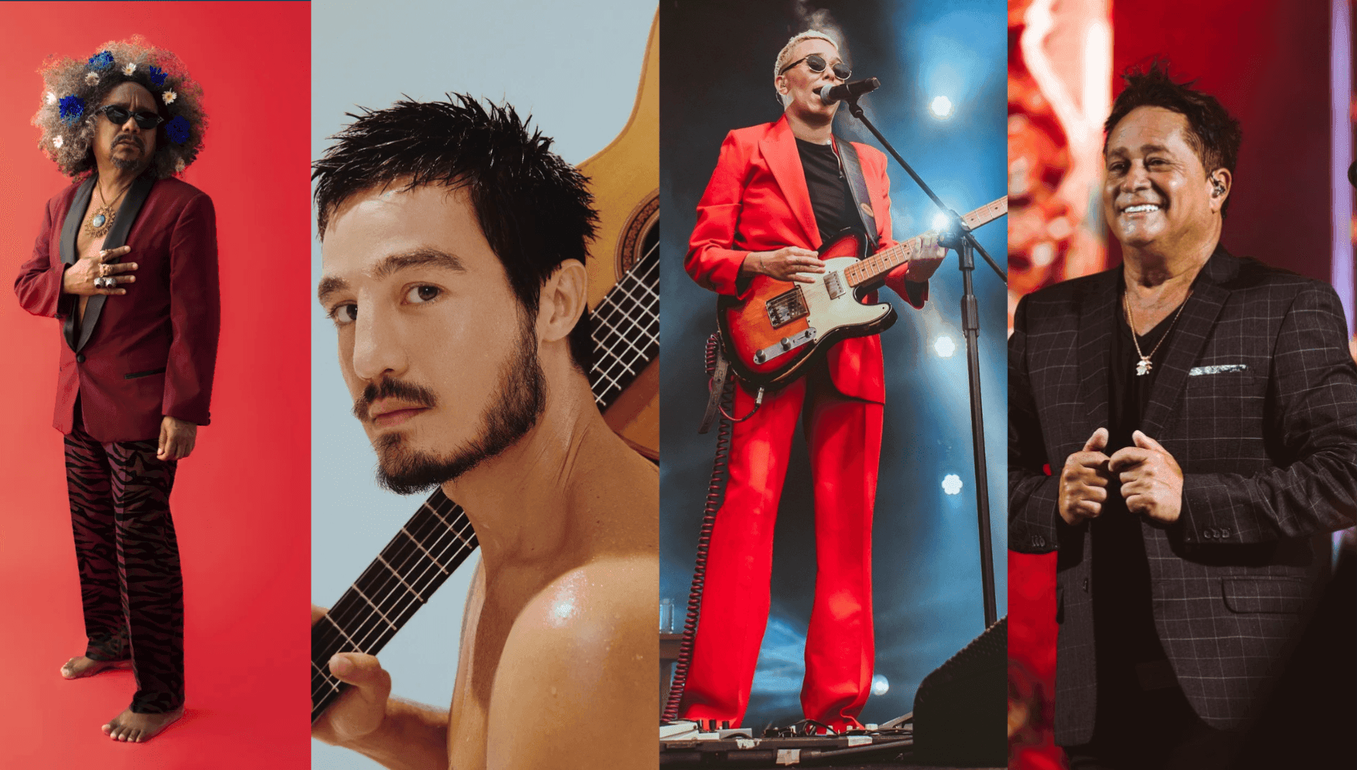 Chico Césas, Tiago Iorc, Maria Gadú e Leonardo agitam a região