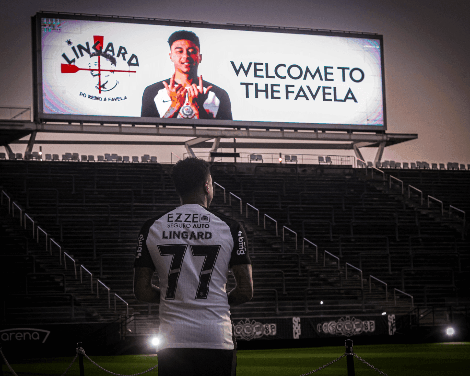 Lingard é o novo camisa 77 do Corinthians