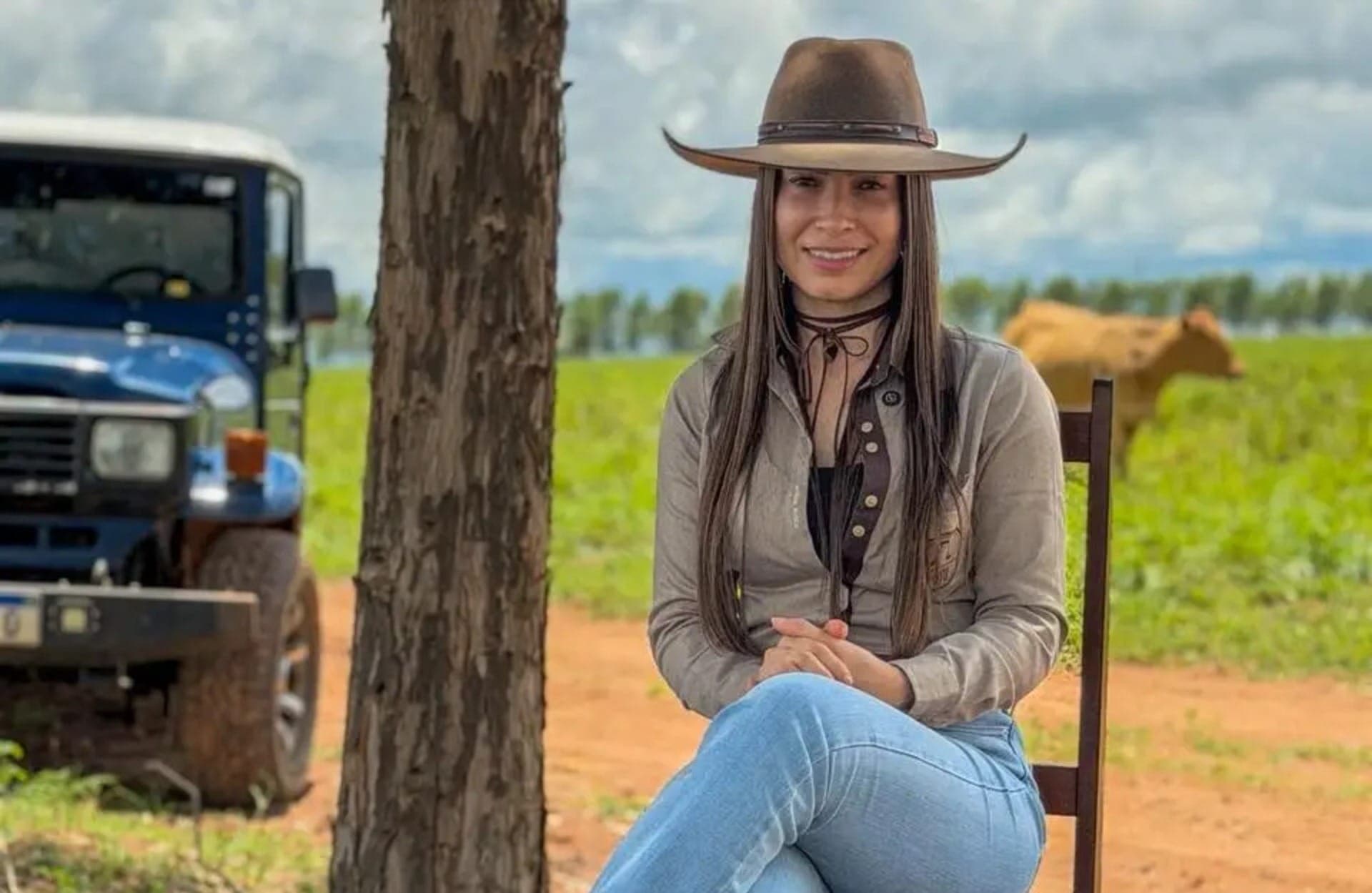 Mara Ferreira, pecuarista em Mato Grosso