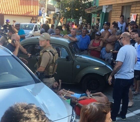 Trio foi preso na Barra da Lagoa, em Florianópolis em 2017