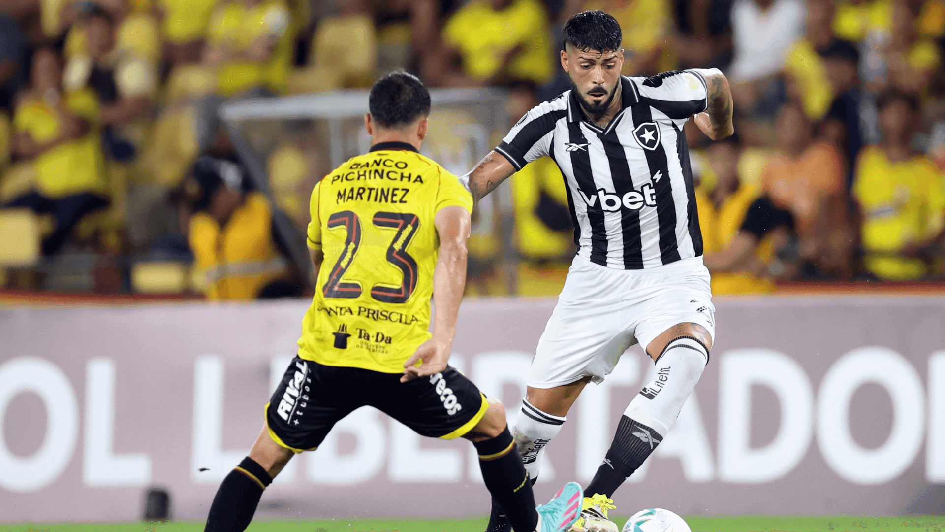 Botafogo recebe o Barcelona-EQU nesta terça-feira (10)