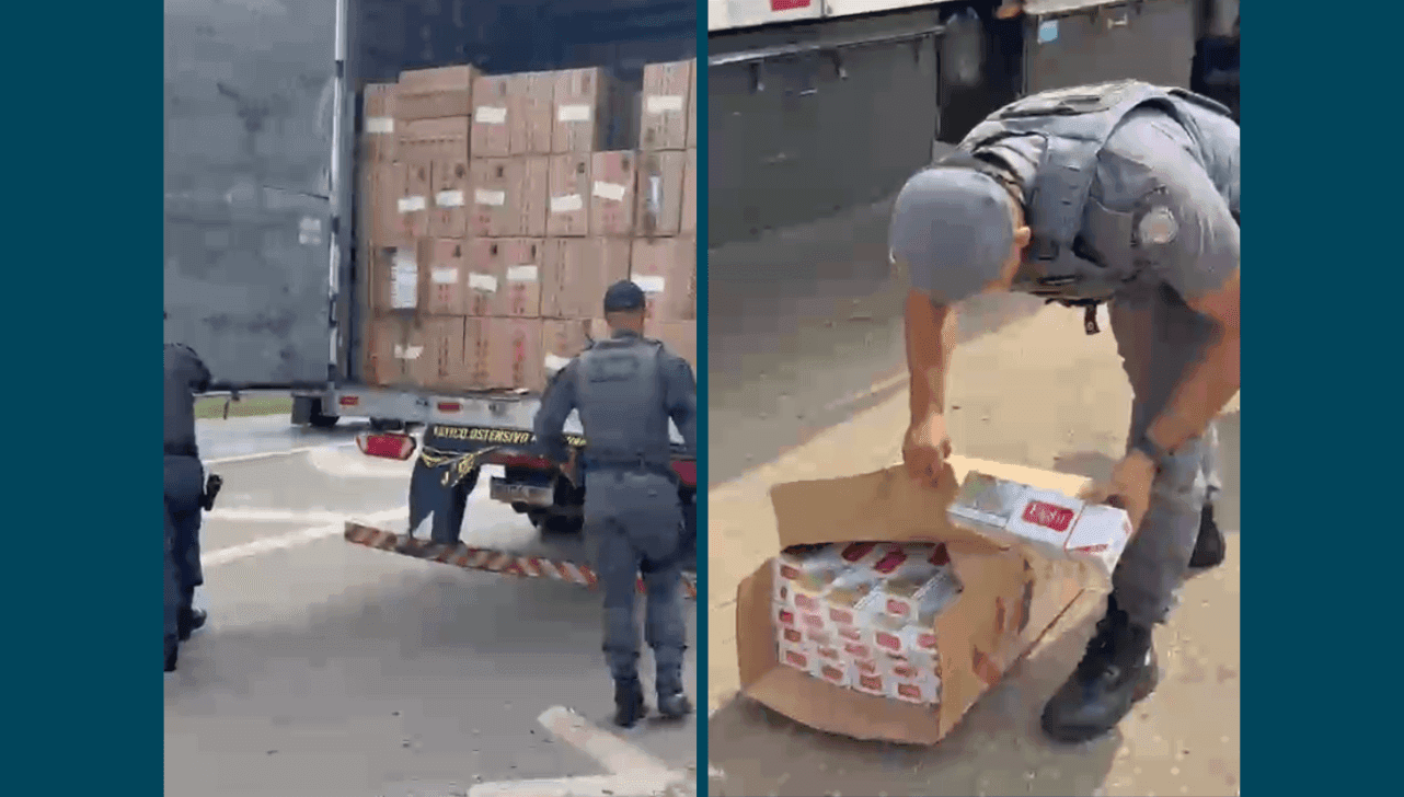 O valor estimado da mercadoria é de R$ 3.250.000,00