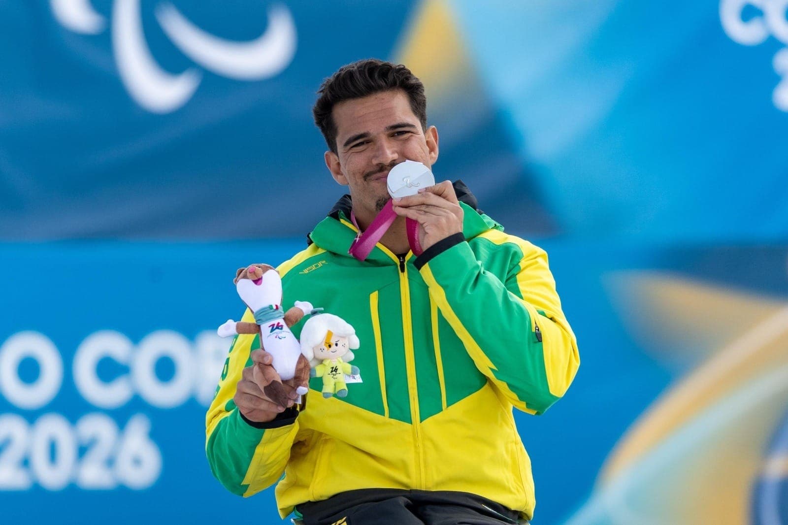 Cristian Ribera é prata inédito para o Brasil nas Paralimpíadas de Inverno