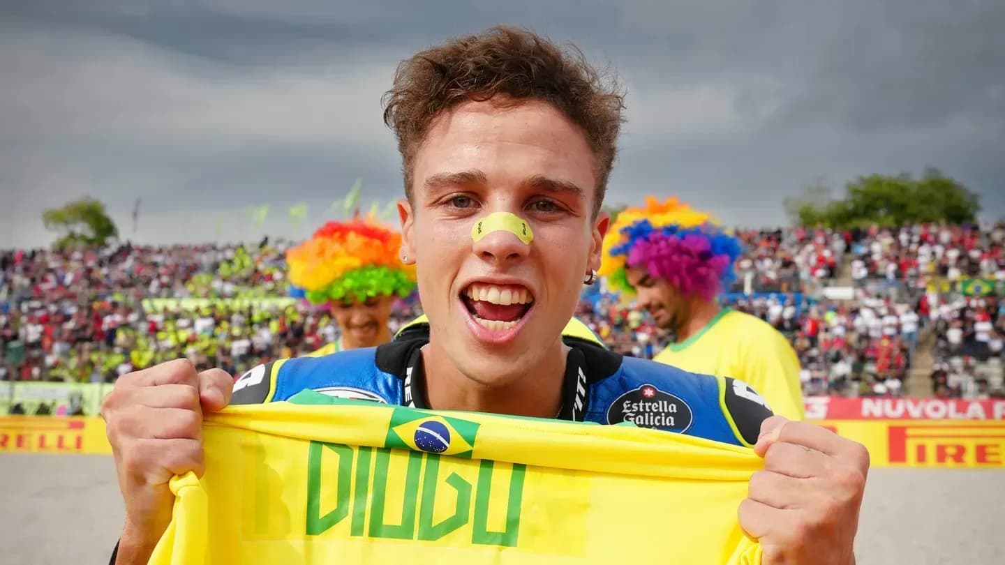 Diogo Moreira: a trajetória do motocross ao título da Moto2