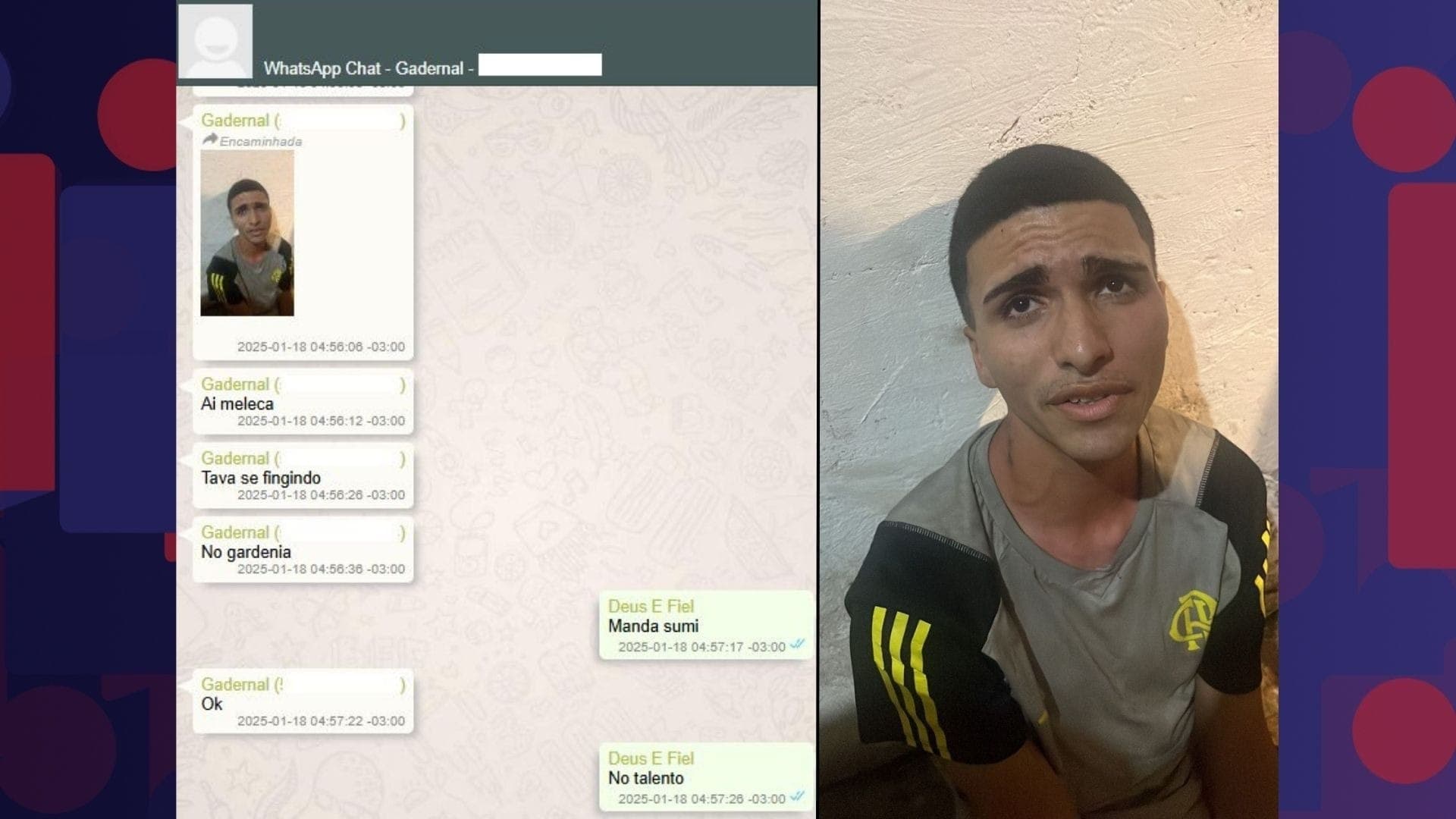 Bandidos em trocas de mensagem ordenam morte de garoto desaparecido