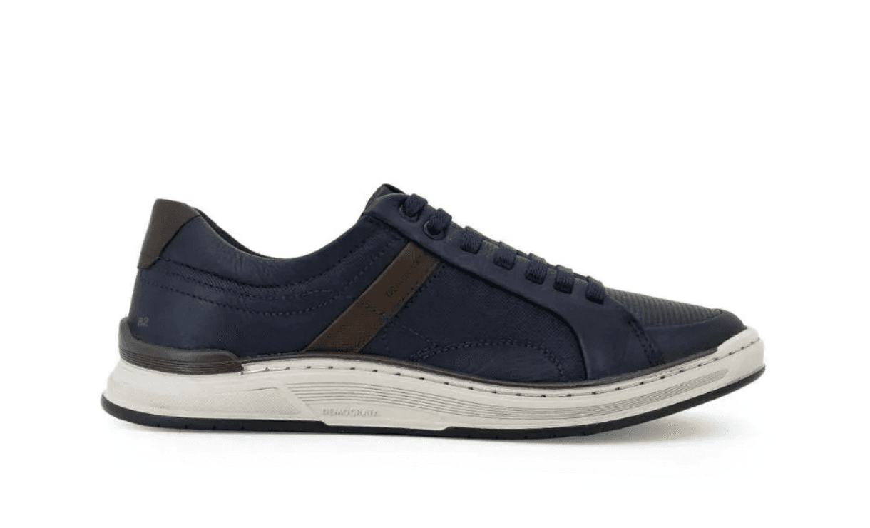 Sapatênis Democrata Denim Loop Masculino