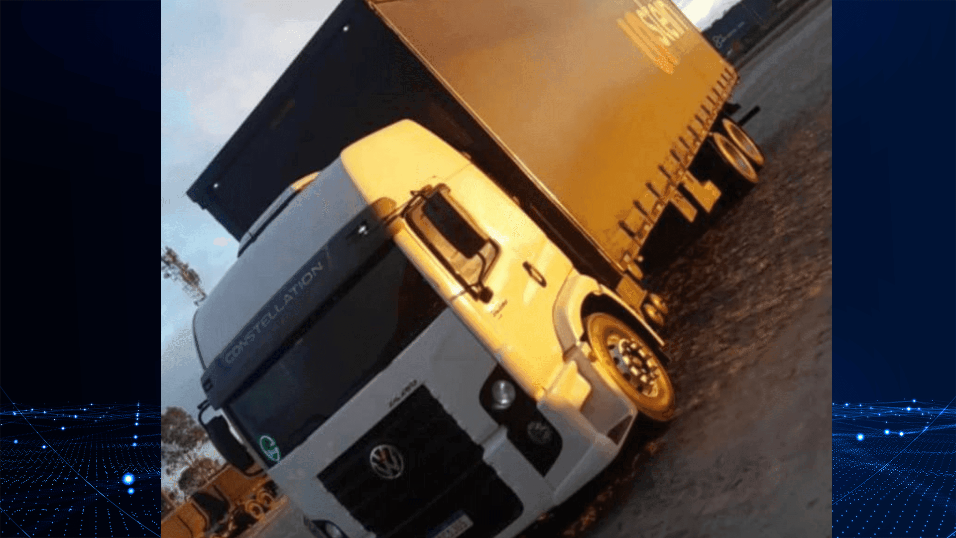 Motorista foi sequestrado e caminhão roubado