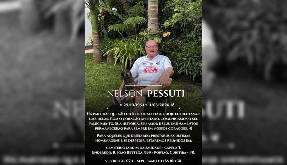 Nelson Pessuti era irmão do ex-governador Orlando Pessuti