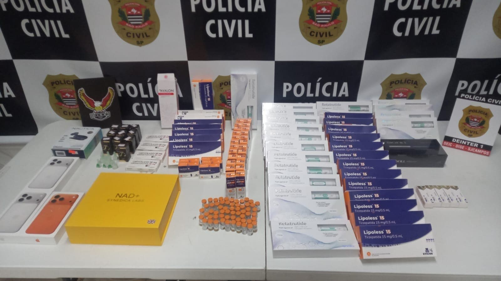 Suspeito de vender medicamentos de forma ilegal é preso em SJCampos