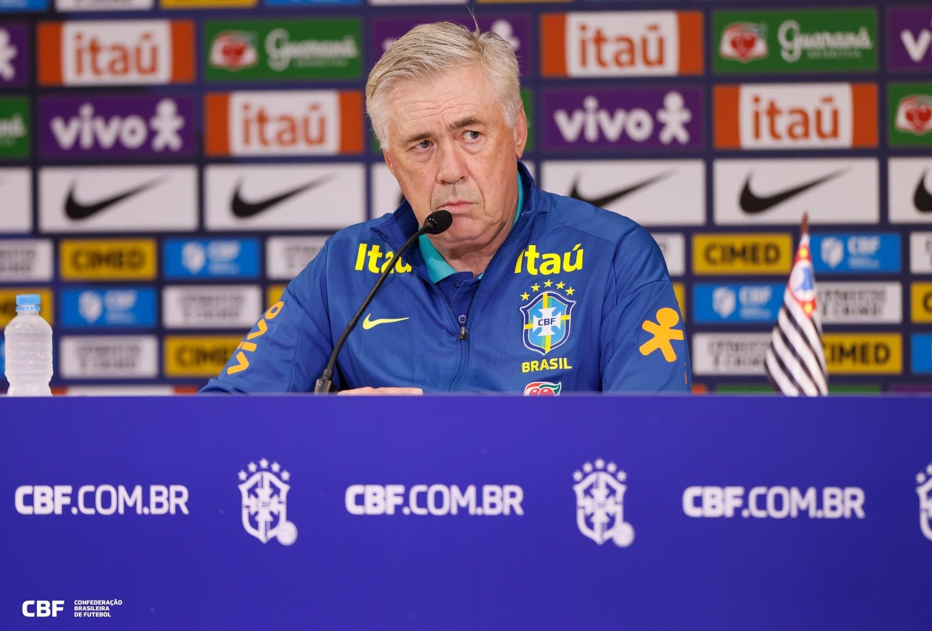 Carlo Ancelotti convocará a Seleção Brasileira