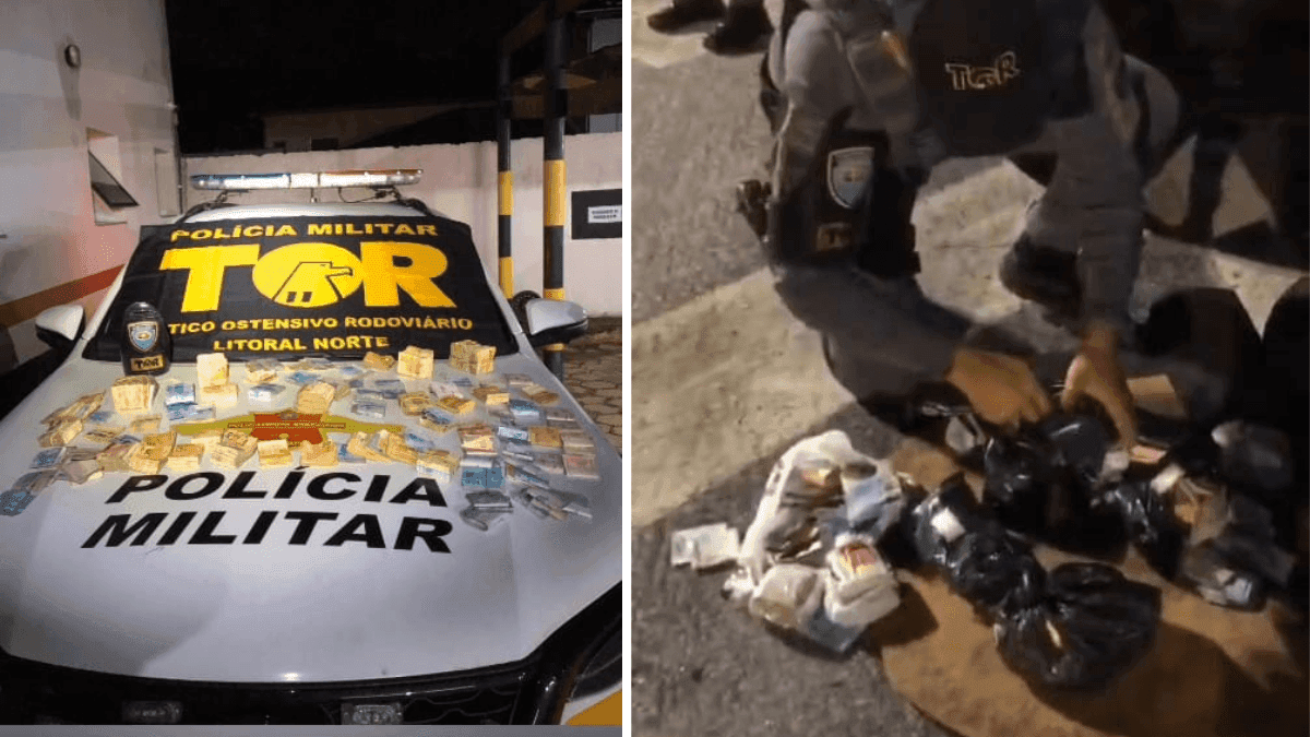 Homem é detido com quase R$ 100 mil na Rodovia dos Tamoios em Caraguatatuba