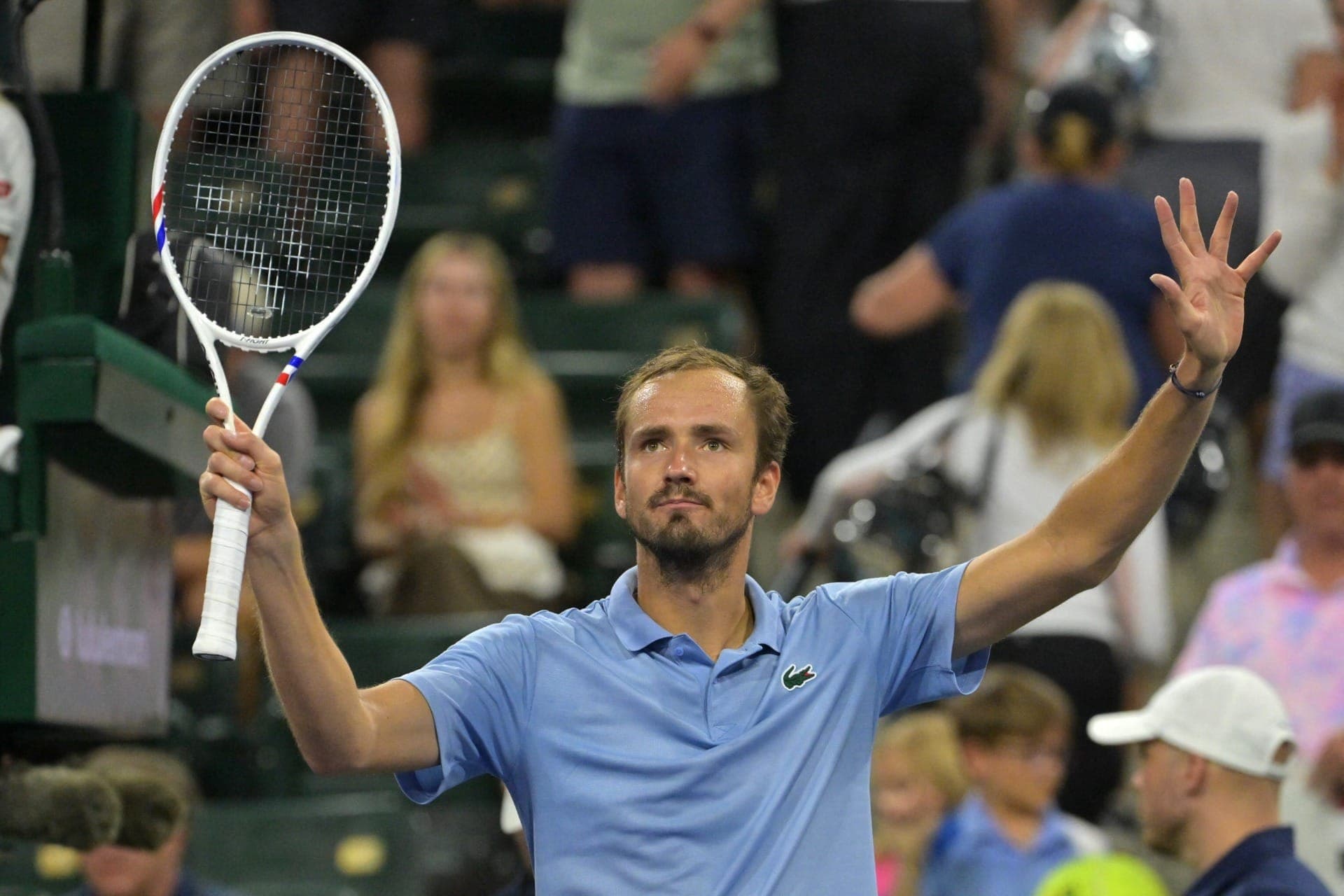 Danill Medvedev vai à final do Masters 1000 de Indian Wells