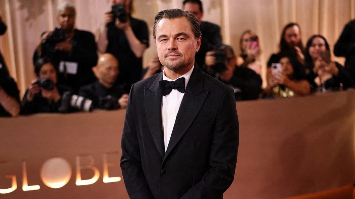 Leonardo DiCaprio no Globo de Ouro 2026