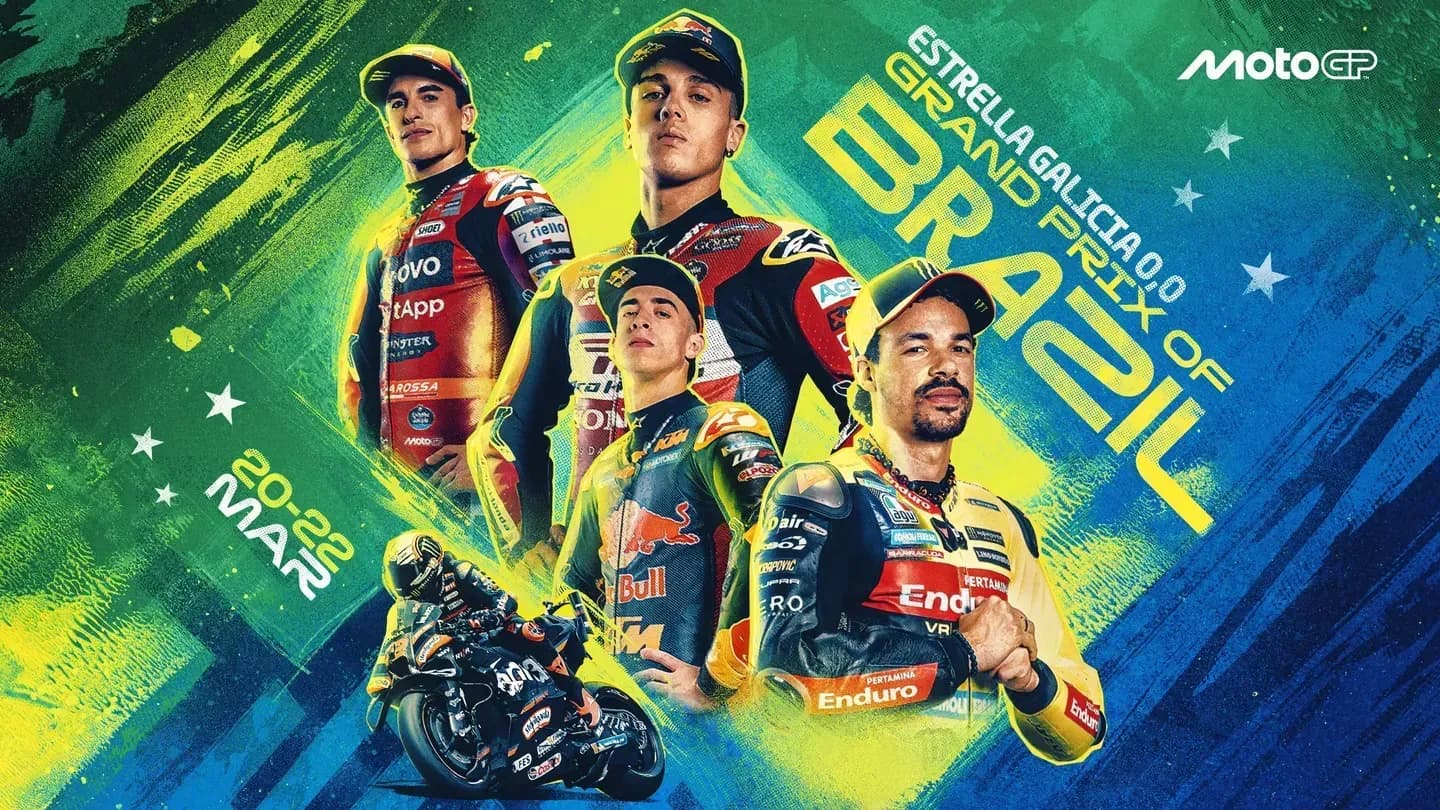 GP do Brasil de MotoGP: onde assistir, horários e programação completa
