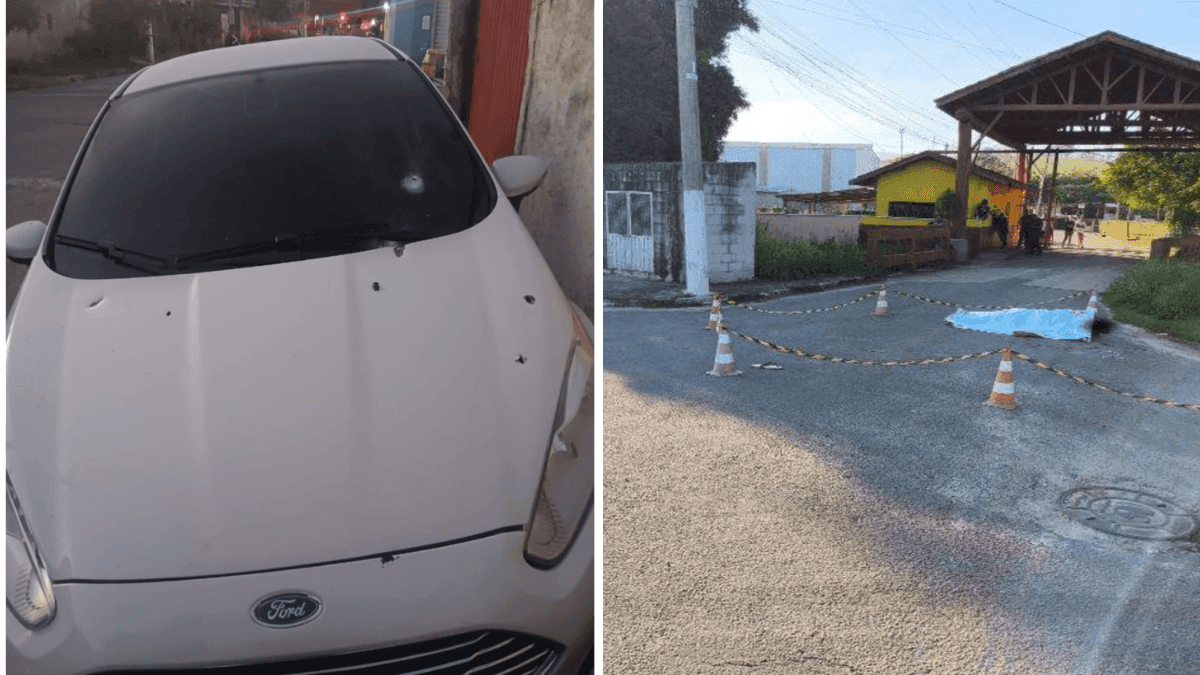 Homem é morto a tiros após deixar esposa no trabalho em Pindamonhangaba