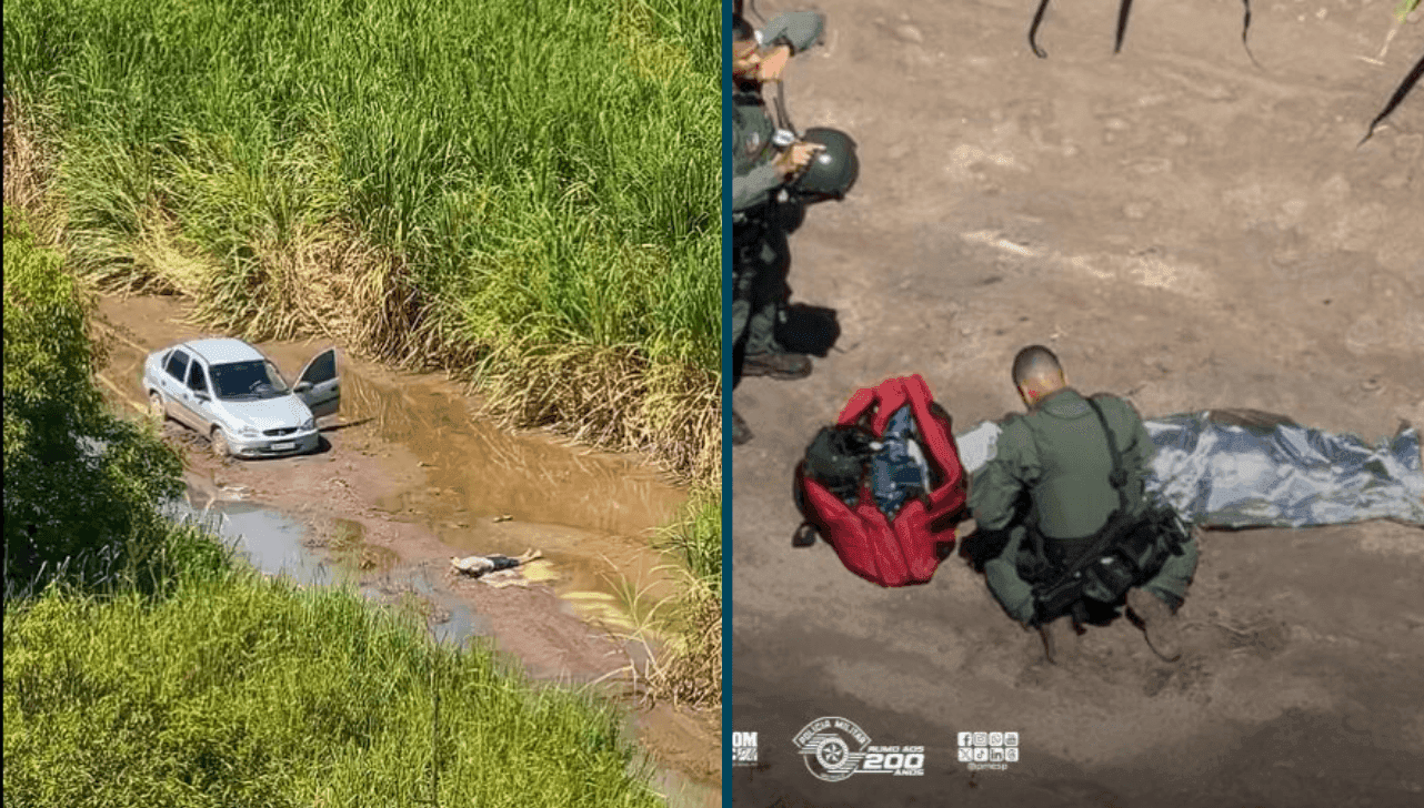 Idoso é resgatado após sair com carro e não chegar ao destino
