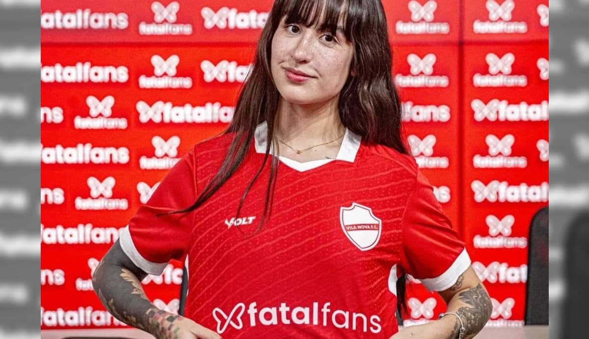 Martina Oliveira anunciou a parceria entre Vila e FatalFans