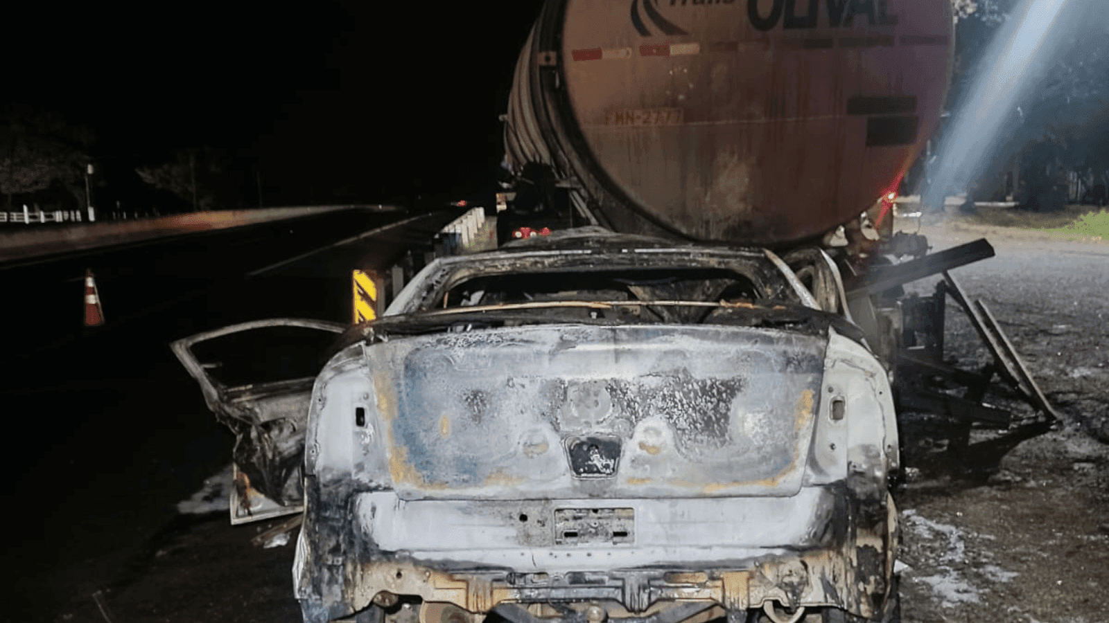 O acidente aconteceu na Rodovia Assis Chateaubriand