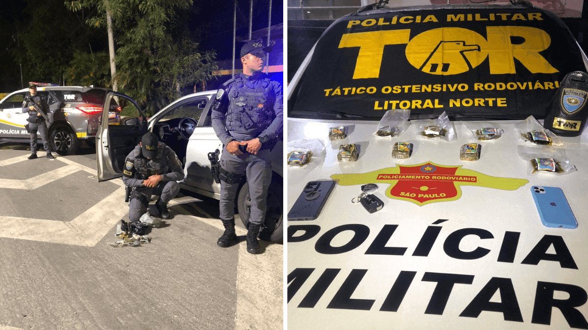 Avaliado em R$ 100 mil: mais de 1 kg de droga é apreendida em Caraguatatuba